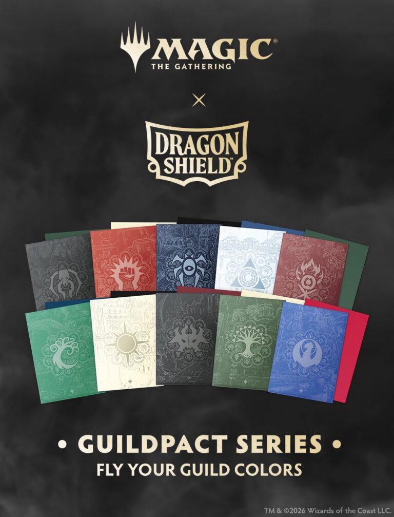 Ravnica Dragon Shield sleeve kollekció