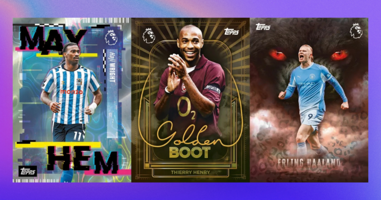 Topps Premier League 2026/27 Rooney arany és 1/1 lapok