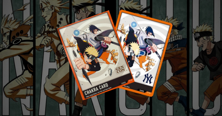 Naruto Card Game CP-001: Gen Con- és Yankees-változatot is kapott a Chakra Card