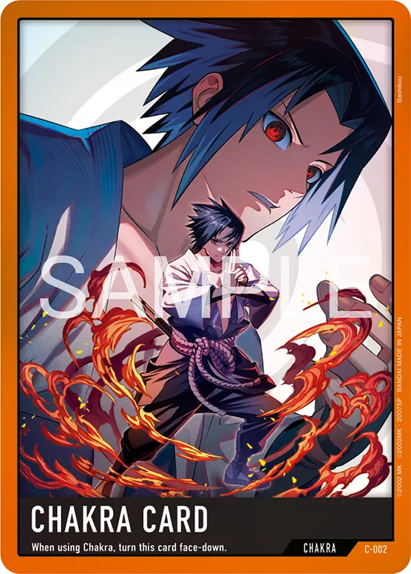 Chakra Card – Sasuke (Premium vol.00) – NARUTO CARD GAME