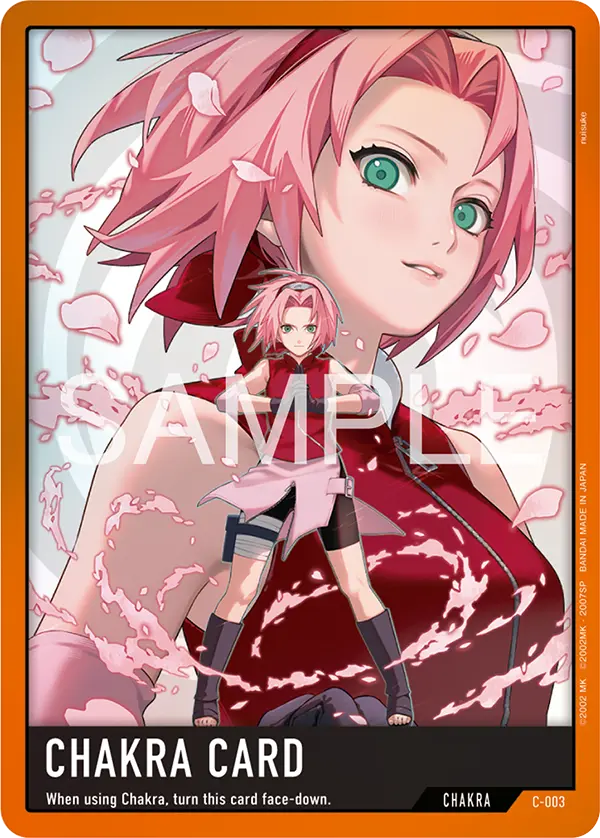 Chakra Card – Sakura (Premium vol.00) – NARUTO CARD GAME